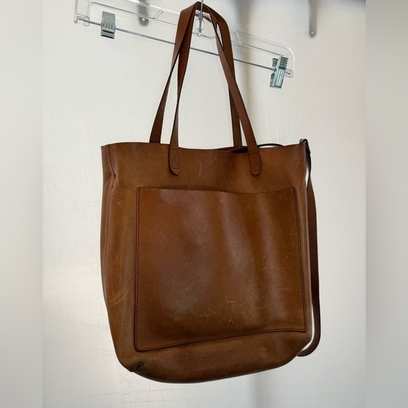 MADEWELL 100% TAN LEATHER SHOULDER STRAP CROSSBODY BAG - Picture 2 of 9